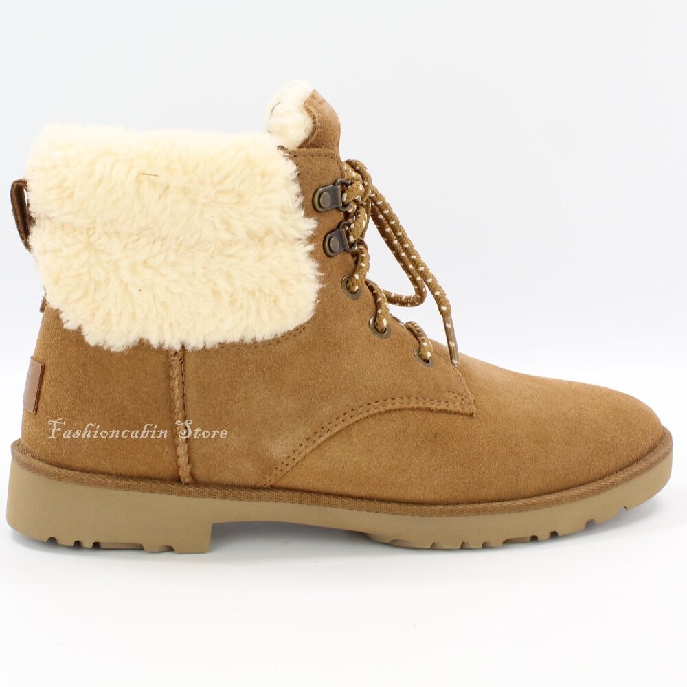 NEW UGG Romely Suede Boot, US 9.5, Cozy Lined Winter Outdoor Essential - Picture 3 of 16